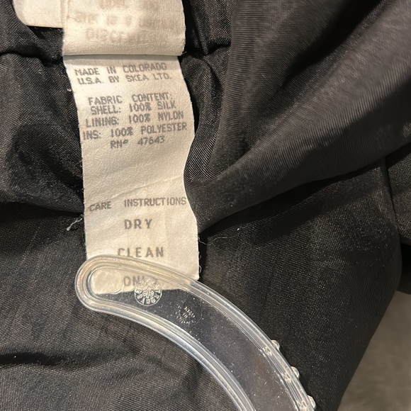 SKEA  PARIS/VAIL JACKET VERY BEAUTIFUL AND EXCELLENT CONDITION PURE SILK 100/100 - Picture 14 of 14